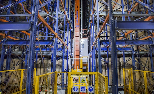 El almacén inteligente de Bem Brasil equipado con el sistema Pallet Shuttle con transelevadores