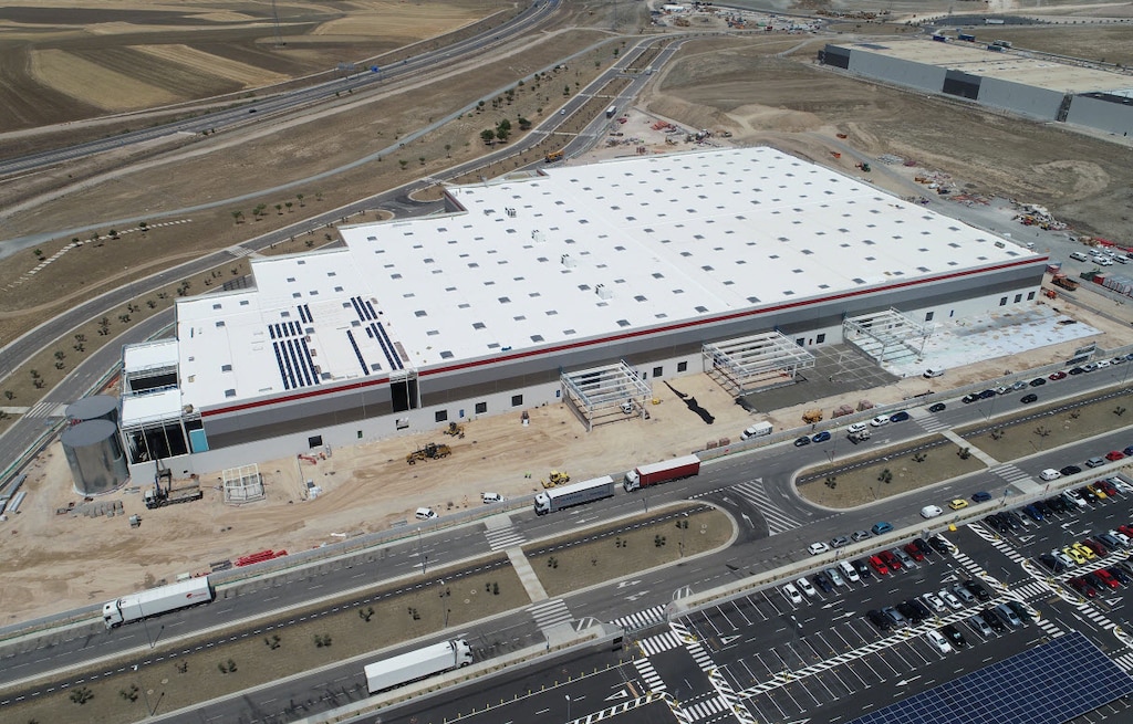 El nuevo almacén de Airbus en España